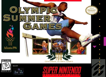 Olympic Summer Games (USA) box cover front